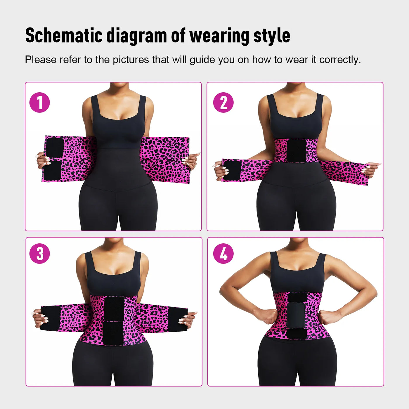 TikTok Trend Taillengürtel – Figurformender Body Shaper mit Dreifach-Wickel für Damen