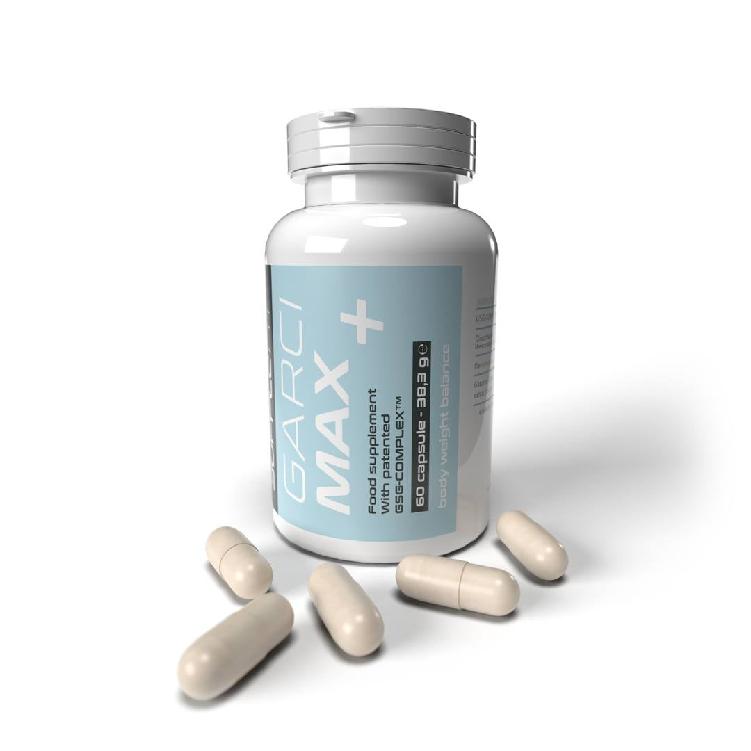 Dietary supplement in GARCI MAX+ capsules with patented GSG-COMPLEX™ complex